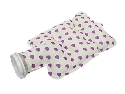 REXICARE ICE/HOT PILLOW WATER BAG (WHITE WITH PURPLE HEART)